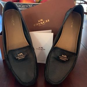 Coach Opal Loafers Black 9M